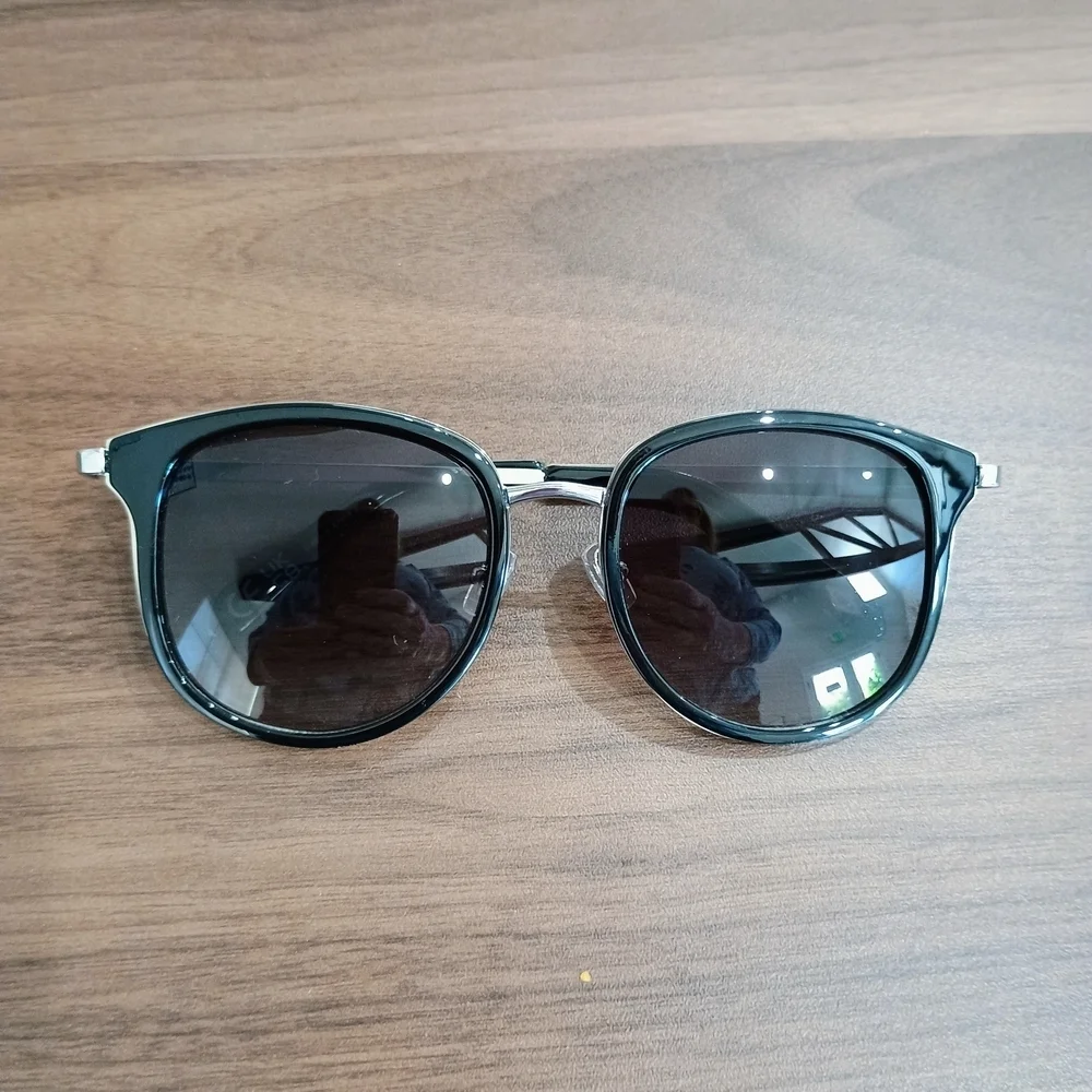 Fossil Black and Silver Women's Glasses